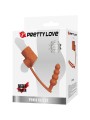 PRETTY LOVE - PENIS SLEEVE MET ANALE PLUG NATUURLIJK