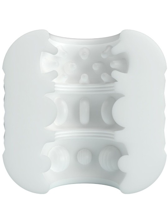 PRETTY LOVE - MASTURBADOR MASCULINO CRYSTLE BRANCO