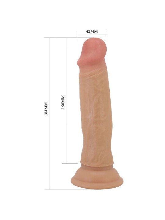PRETTY LOVE - QUENTIN REALISTISCHE DILDO 18 CM NATUURLIJK
