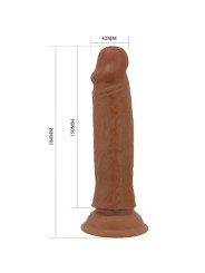 PRETTY LOVE - QUENTIN REALISTISCHER DILDO 18 CM BRAUN