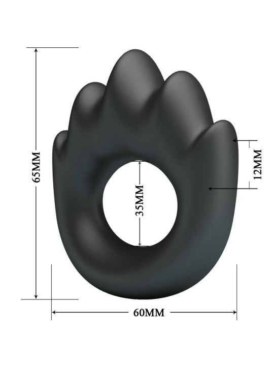 CRAZY BULL - BAGUE EN SILICONE HABERT MODÈLE 13