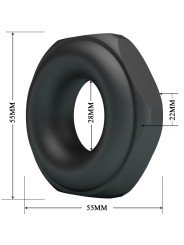 CRAZY BULL - BAGUE EN SILICONE JARVIUS MODÈLE 14