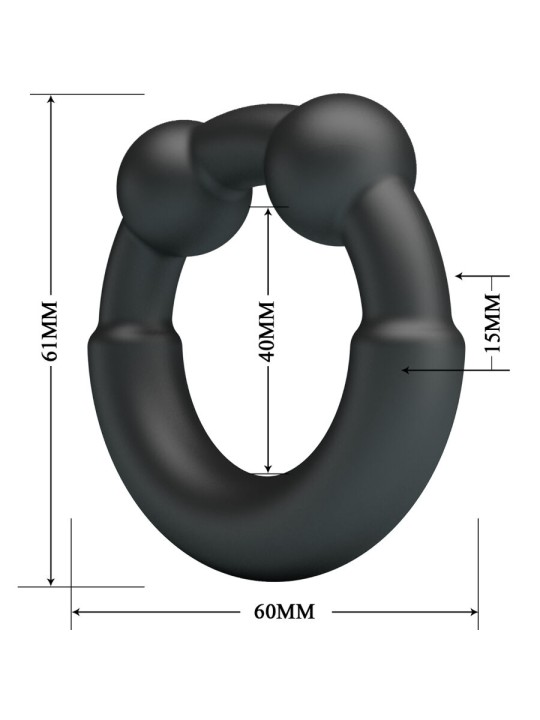 CRAZY BULL - BAGUE EN SILICONE MECO MODÈLE 15