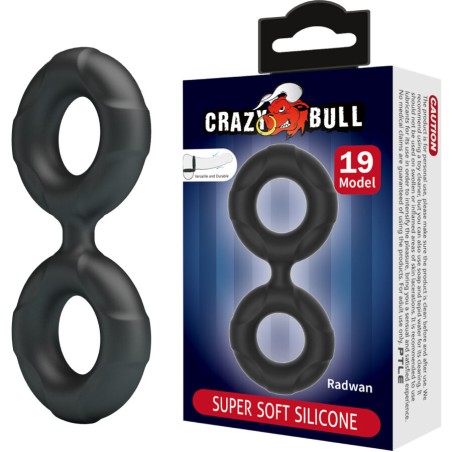 CRAZY BULL - RADWAN DUBBELE SILICONEN RING MODEL 19