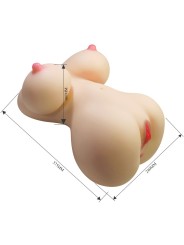 CRAZY BULL - FIONA TRONCO FEMININO REALISTA VAGINA E ANAL 7,1 KG
