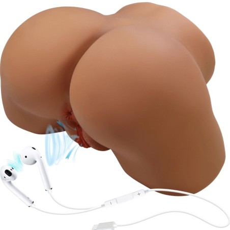 CRAZY BULL - SOPHIA REALISTISCHER WEIBLICHER PO-VIBRATOR UND SAUGER MI