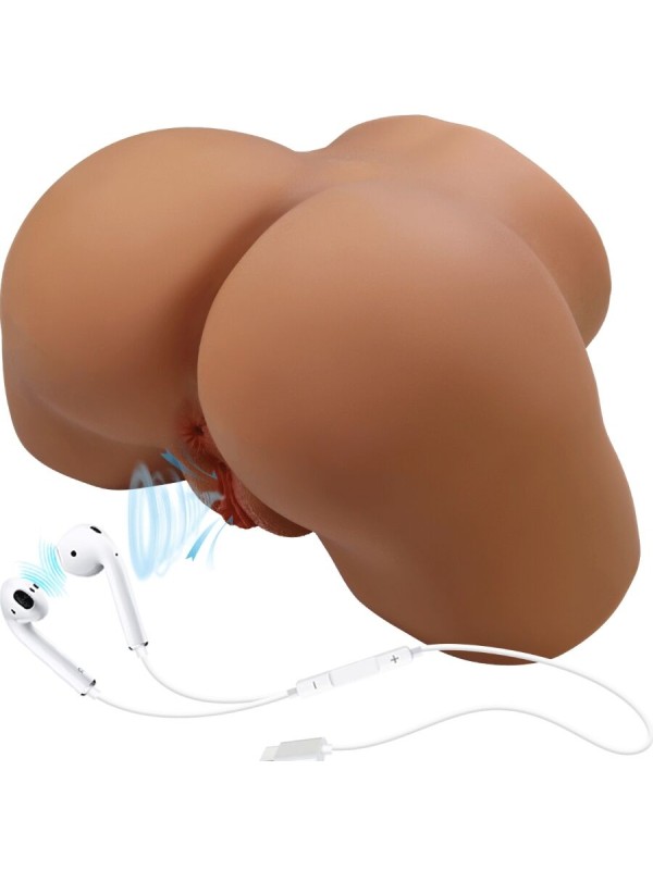 CRAZY BULL - SOPHIA REALISTISCHER WEIBLICHER PO-VIBRATOR UND SAUGER MI