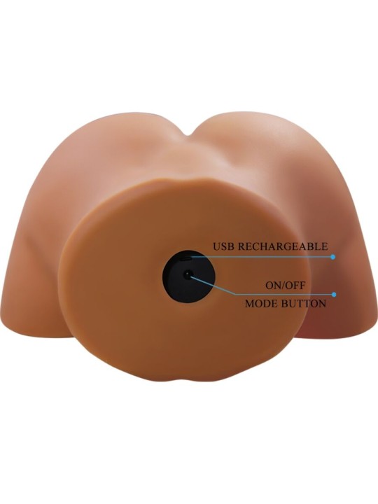 CRAZY BULL - SOPHIA REALISTISCHER WEIBLICHER PO-VIBRATOR UND SAUGER MI