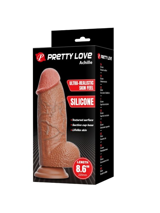 PRETTY LOVE - GODE ULTRA RÉALISTE ACHILLE 22 CM