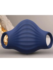 ROCKS-OFF - MASTURBATORE VIBRATORE FLESSIBILE PALM BLUE