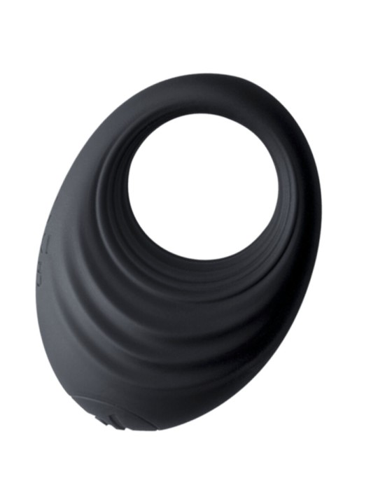 ROCKS- OFF - SPIRE ANILLO VIBRADOR PARA EL PENE NEGRO