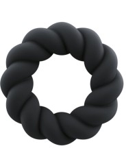 ROCKS- OFF - TWIST ANILLO MASTURBADOR SILICONA NEGRO