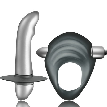 CLIMAXIMUM - ENTICE KIT ANILLO PARA PENE + VIBRADOR PRÓSTATA PRINCIPIA