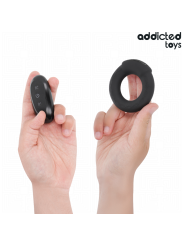 ADDICTED TOYS - VIBRIERENDER COCKRING MIT WÄRMEEFFEKT UND FERNBEDIENUN