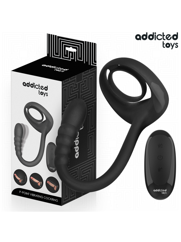 ADDICTED TOYS - ANNEAU PÉNITENTIAIRE VIBRANT POUR POINT P AVEC TÉLÉCOM