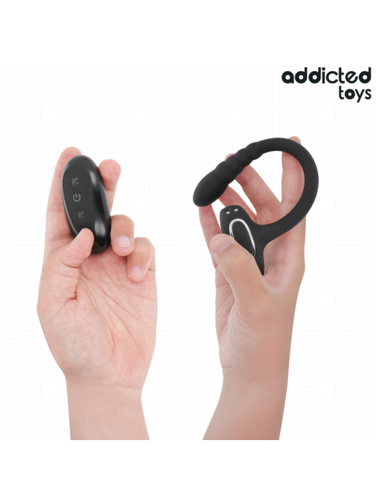 ADDICTED TOYS - ANNEAU PÉNITENTIAIRE VIBRANT POUR POINT P AVEC TÉLÉCOM
