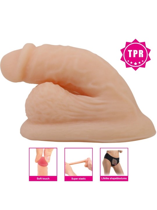 PRETTY LOVE - WILDON DILDO ULTRA REALISTICO ED ELASTICO 10 CM NATURALE