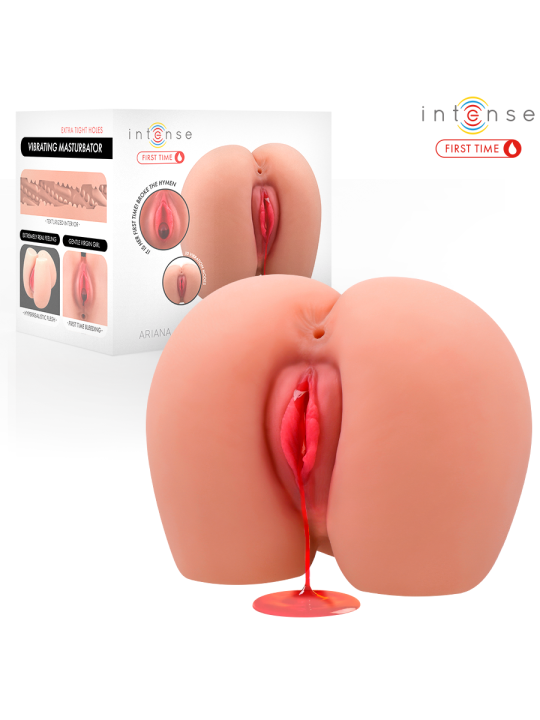 INTENSE FIRST TIME - ARIANA VIRGIN VIBRATOR MASTURBATOR MET BLOEDING
