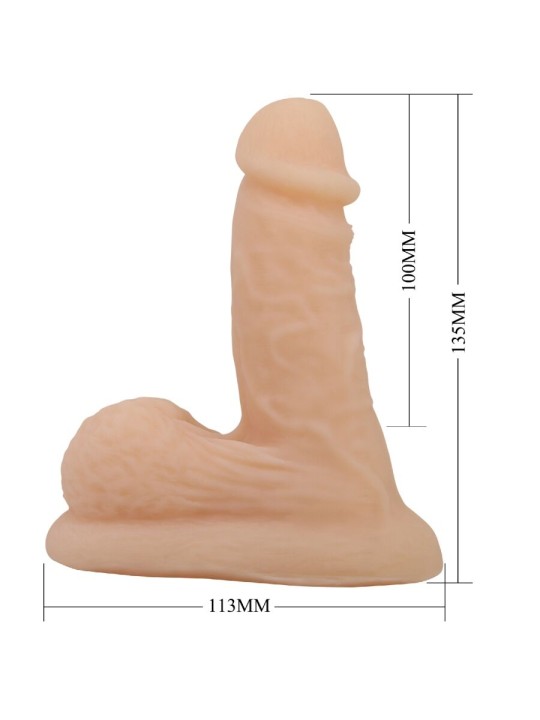 PRETTY LOVE - WILDON ULTRA REALISTISCHER UND ELASTISCHER DILDO 10 CM N