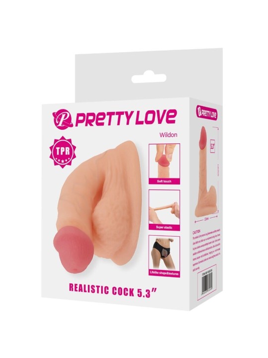 PRETTY LOVE - WILDON ULTRA REALISTISCHER UND ELASTISCHER DILDO 10 CM N