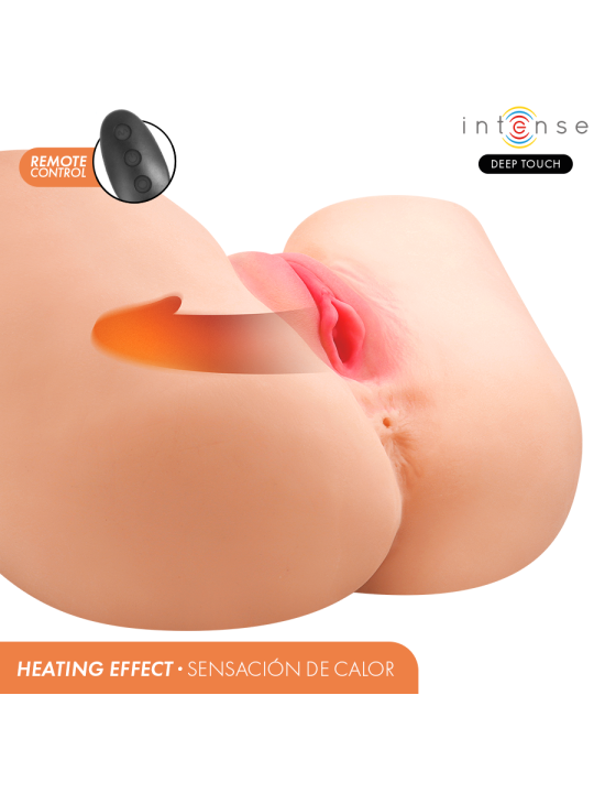 INTENSE DEEP TOUCH - JULIA MASTURBATEUR VAGINAL AVEC SUCCION, CHALEUR,