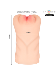 INTENSE DEEP TOUCH - KRISTA VAGINALMASTURBATOR MIT SAUG-, VIBRATIONS- 