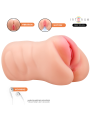 INTENSE DEEP TOUCH - KRISTA MASTURBADOR VAGINA CON EFECTO SUCCIÓN, VIB