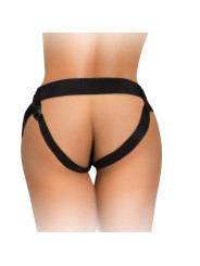 KING COCK - ELITE DELUXE ADJUSTABLE HARNESS KIT RING WITH TESTICLES & 