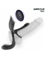 ADDICTED TOYS - ANNEAU DOUBLE PÉNIS AVEC STIMULATEUR CLITORIAL