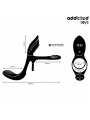 ADDICTED TOYS - DOPPIO ANELLO PER PENE CON STIMOLATORE CLITORIDEO
