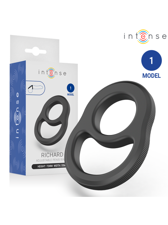 INTENSE - RICHARD DOPPIO ANELLO PER PENE MODELLO 1