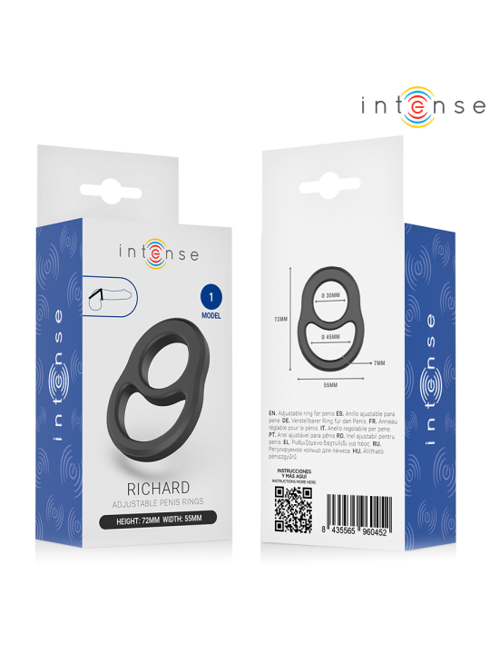 INTENSE - RICHARD ANILLO DOBLE AJUSTABLE MODELO 1