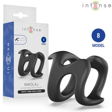 INTENSE - NIKOLAJ ANELLO PER PENE REGOLABILE MODELLO 8