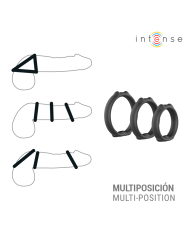 INTENSE - PETER CONJUNTO DE 3 ANÉIS PENIANOS MODELO 9