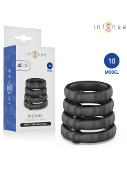 INTENSE - MICHIEL SET DE 4 ANILLOS MODELO 10