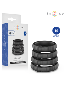 INTENSE - MICHIEL SET OF 4 PENIS RINGS MODEL 10