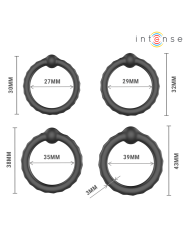 INTENSE - MICHIEL SET DI 4 ANELLI PER PENE MODELLO 10
