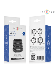 INTENSE - MICHIEL SET DI 4 ANELLI PER PENE MODELLO 10