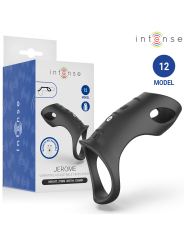 INTENSE - JEROME ANELLO PER PENE VIBRANTE REGOLABILE MODELLO 12