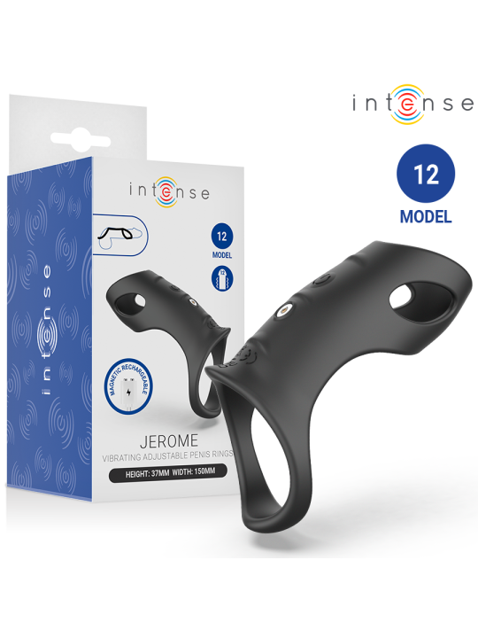 INTENSE - JEROME ANILLO VIBRADOR AJUSTABLE MODELO 12