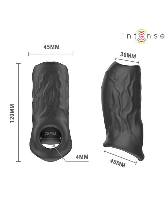INTENSE - SEAN ANILLO VIBRADOR AJUSTABLE MODELO 13