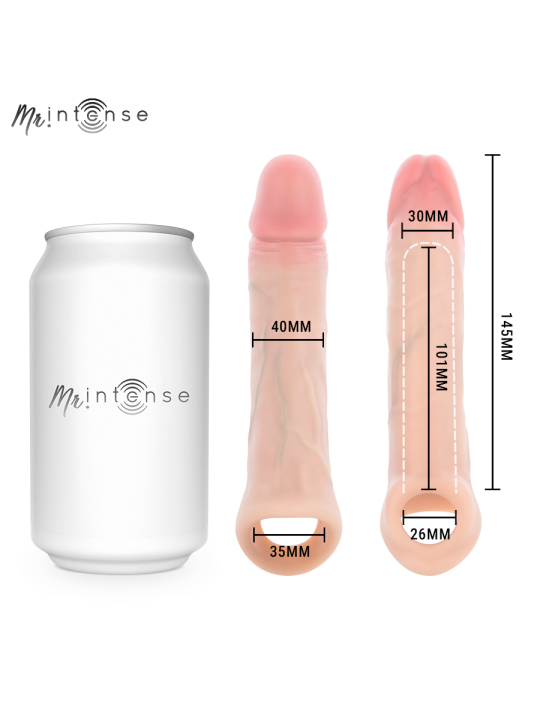 MR INTENSE - SIMON M MANCHON PÉNIS EN SILICONE 14,5 CM -Ø- 4 CM