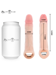 MR INTENSE - SIMON L FUNDA PARA PENE SILICONA 16 CM -Ø- 4.5 CM
