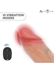 MR INTENSE - ARNOLD M VIBRATOR SILICONEN PENISHOES MET AFSTANDSBEDIENI