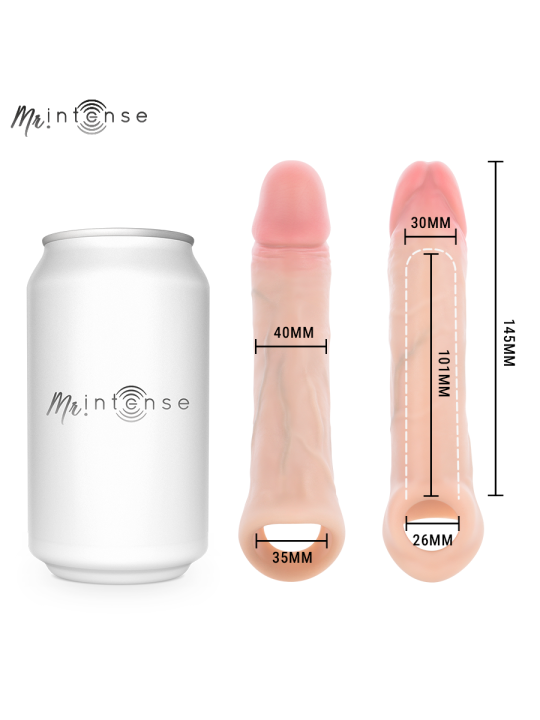 MR INTENSE - ARNOLD M VIBRATEUR MANCHON PÉNIS EN SILICONE AVEC TÉLÉCOM