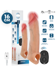 MR INTENSE - ARNOLD L VIBRATORE IN SILICONE PER PENE CON TELECOMANDO 1