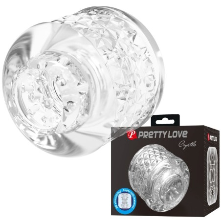 PRETTY LOVE - CRYSTLE MASTURBADOR DOBLE ENTRADA