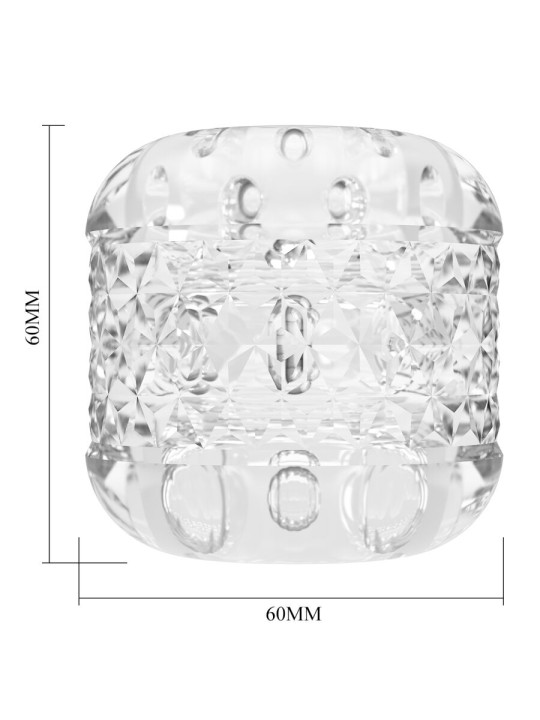 PRETTY LOVE - CRYSTLE MASTURBATEUR À DOUBLE ENTRÉE