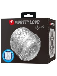 PRETTY LOVE - CRYSTLE DOUBLE ENTRY MASTURBATOR