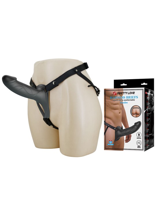 PRETTY LOVE - LANDON NERO VIBRANTE STRAP-ON